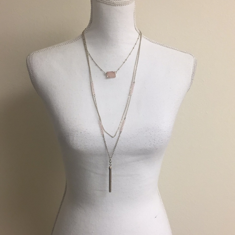 NWT White House Black Market 4 in 1 necklace